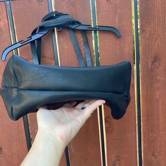 Portland Leather Company TOTE BAG size Medium black - Picture 4 of 9